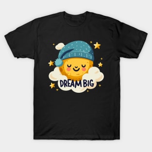 Dream Big: Moon with Nightcap T-Shirt